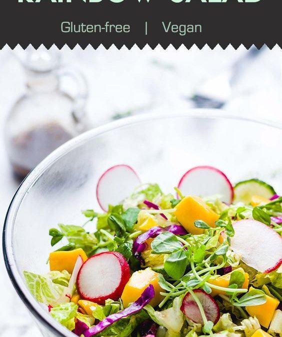 Mango Rainbow Salad